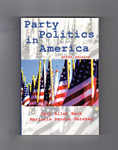 Stock image for Party Politics in America (9th Edition) for sale by HPB Inc.