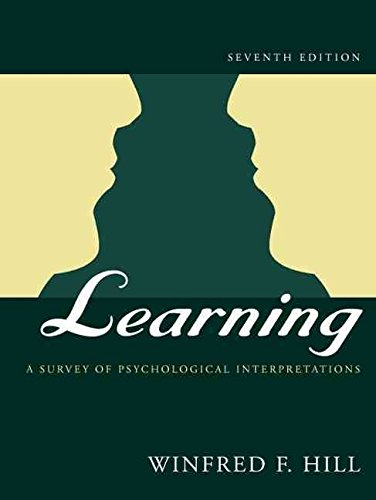 9780321056764: Learning: A Survey of Psychological Interpretations (7th Edition)