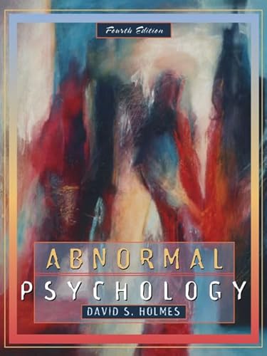 Beispielbild fr Abnormal Psychology zum Verkauf von Better World Books