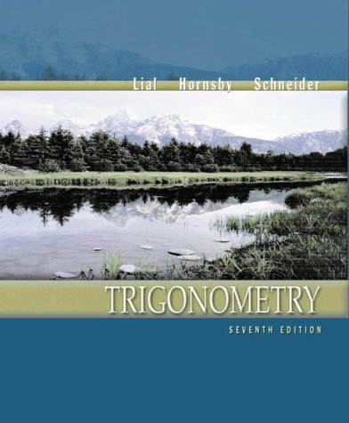 Stock image for Trigonometry for sale by Better World Books