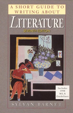 9780321057938: Short Guide to Writing About Literature Revised