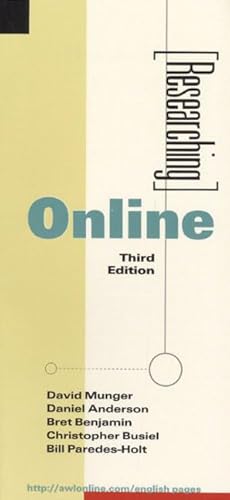 9780321058027: Researching Online, (Paperback)