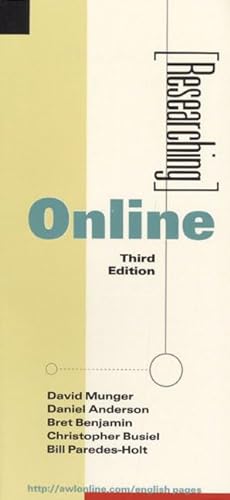 9780321058027: Researching Online