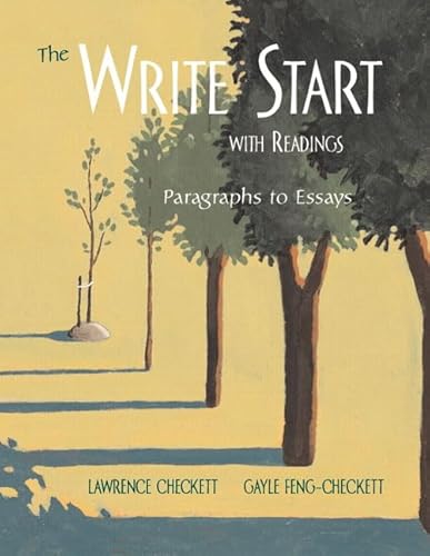 Beispielbild fr The Write Start with Readings : Paragraphs to Essays zum Verkauf von Better World Books: West