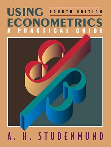 Stock image for Using Econometrics: A Practical Guide (4th Edition) for sale by SecondSale