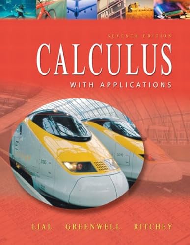 Stock image for Supplement: Calculus with Applications - Calculus with Applications: International Edition 7/E for sale by HPB-Red