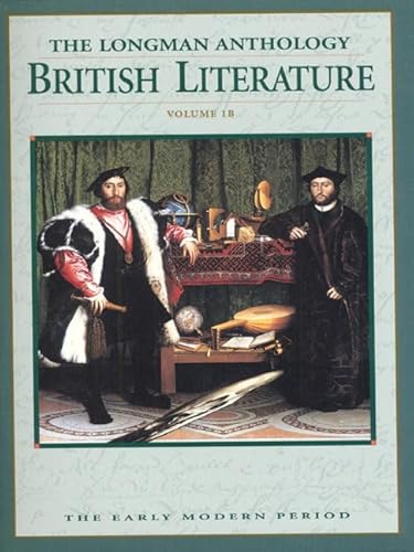 9780321067630: The Longman Anthology of British Literature: The Early Modern Period: 1B