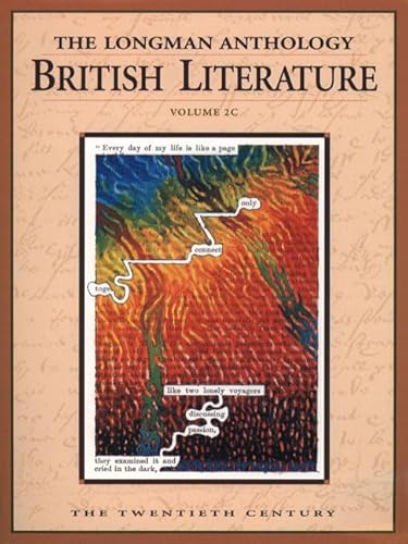 9780321067678: The Longman Anthology of British Literature (The Twentieth Century)