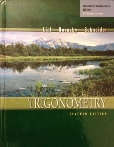 9780321068606: Trigonometry