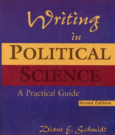 Imagen de archivo de Writing in Political Science (2nd Edition) a la venta por Wonder Book