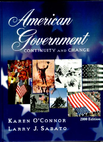 9780321070333: American Government: Continuity and Change, 2000 Edition, Hardcover