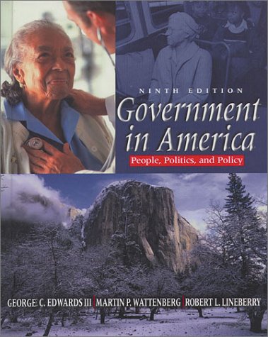 9780321070784: Government in America With Internet Access: People, Politics, and Policy : Election 2000 Update