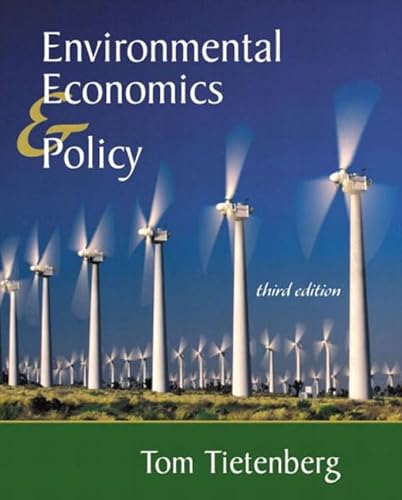 Stock image for Environmental Economics and Policy: A Modern Approach (Series in Economics) for sale by medimops