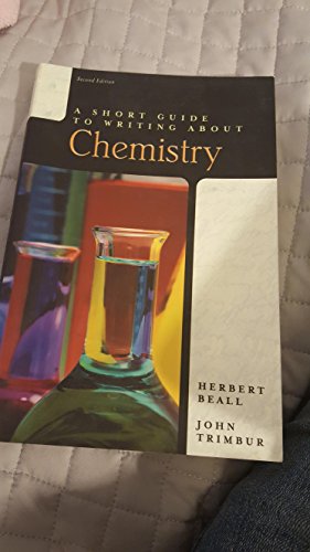 Beispielbild fr Short Guide to Writing about Chemistry, A zum Verkauf von BooksRun