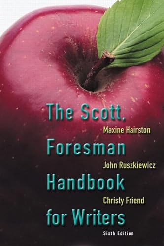 Imagen de archivo de The Scott, Foresman Handbook for Writers (6th Edition) a la venta por Redux Books