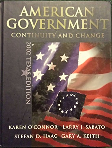 9780321080578: American Government: Continuity and Change