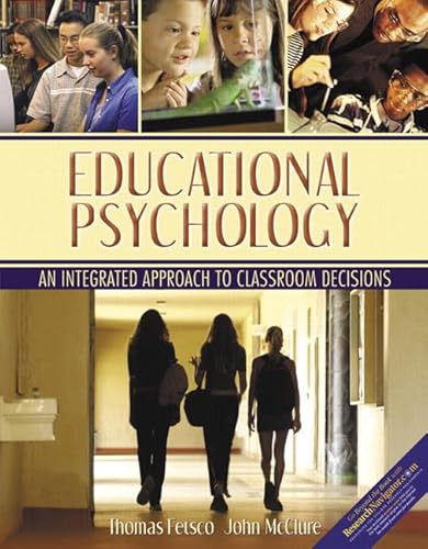 Stock image for Educational Psychology: An Integrated Approach To Classroom Decisions for sale by HPB-Red