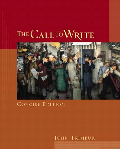 Stock image for The Call to Write, Concise Edition for sale by dsmbooks