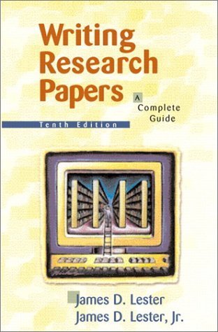 Imagen de archivo de Writing Research Papers: A Complete Guide (10th Edition) a la venta por SecondSale