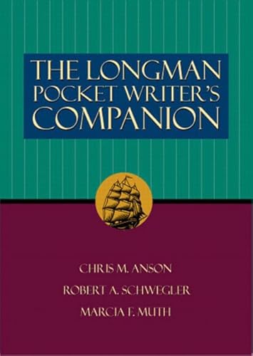 Imagen de archivo de The Longman Pocket Writer's Companion a la venta por Better World Books