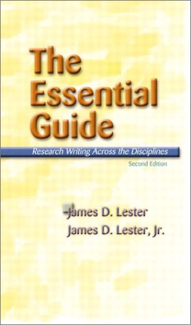 9780321086150: The Essential Guide: Research Writing Across the Disciplines