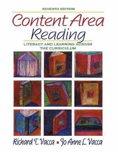 Imagen de archivo de Content Area Reading: Literacy and Learning Across the Curriculum (7th Edition) a la venta por SecondSale