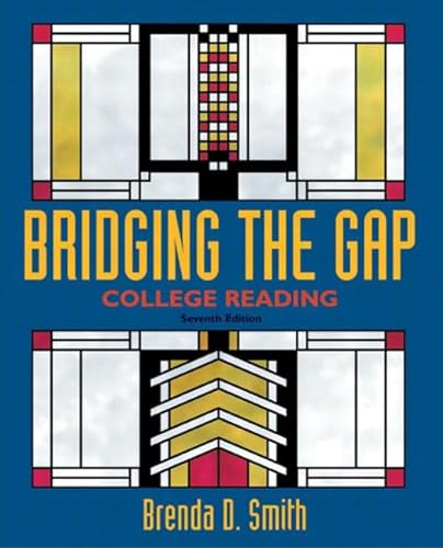 9780321088260: Bridging the Gap: College Reading