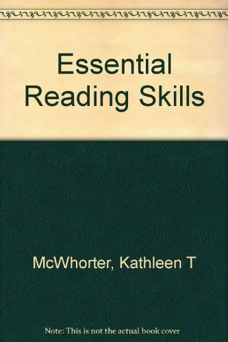Imagen de archivo de Essential Reading Skills a la venta por Better World Books
