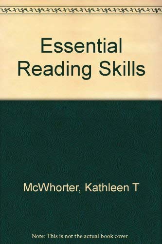 Stock image for Essential Reading Skills for sale by Better World Books