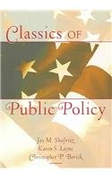 Stock image for Classics of Public Policy for sale by Better World Books