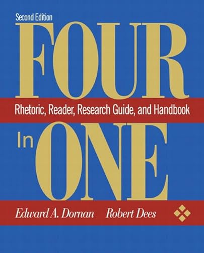 Beispielbild fr Four in 1: Rhetoric, Reader, Research Guide, and Handbook zum Verkauf von Wonder Book