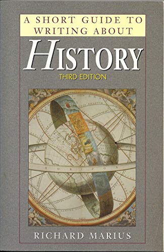 9780321093004: A Short Guide to Writing About History (The Short Guide Series)