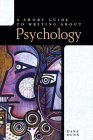 9780321094247: A Short Guide to Writing About Psychology (The Short Guide Series)