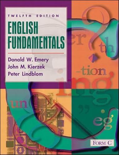 9780321096364: English Fundamentals, Form C