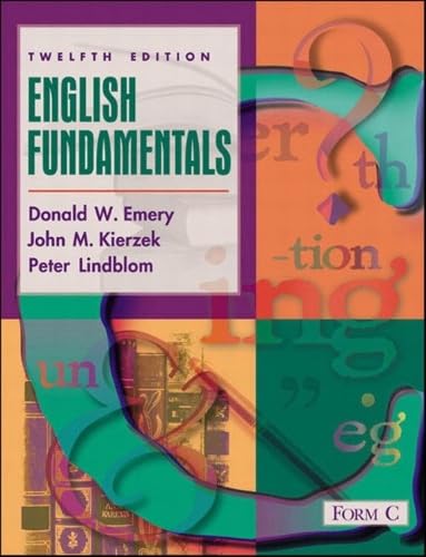 9780321096364: English Fundamentals, Form C (12th Edition)