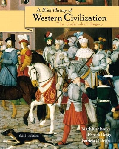 9780321097002: A Brief History of Western Civilization: The Unfinished Legacy, Single Volume Edition (3rd Edition)