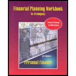 Stock image for Personal Finance-Financial Planning Workbook / With CD-ROM for sale by ThriftBooks-Dallas