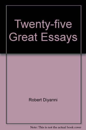 Stock image for Twenty-five Great Essays for sale by ThriftBooks-Atlanta