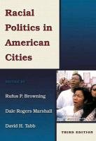 Stock image for Racial Politics in American Cities for sale by Better World Books