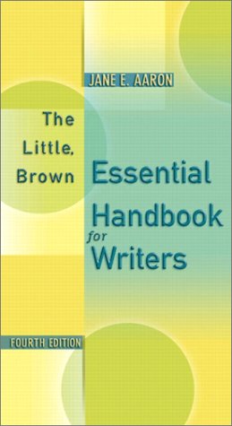 9780321100450: The Little, Brown Essential Handbook for Writers