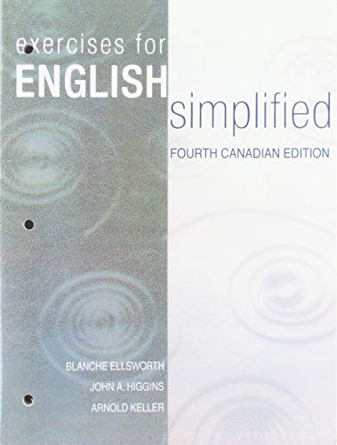 Beispielbild fr Exercises for English Simplified zum Verkauf von Better World Books