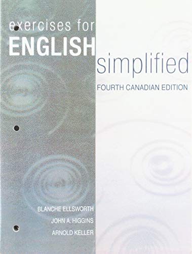 9780321101556: Exercises for English Simplified