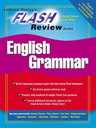 Flash Review for Introduction to English Grammar (9780321101884) by Ellsworth; Higgins