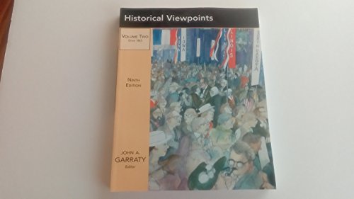 Stock image for Historical Viewpoints: Notable Articles from American Heritage, Volume 2 (9th Edition) for sale by Wonder Book