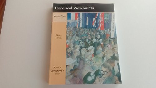 Stock image for Historical Viewpoints: Notable Articles from American Heritage, Volume 2 (9th Edition) for sale by Gulf Coast Books