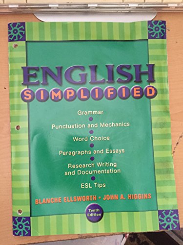 Beispielbild fr English Simplified, 10th Edition zum Verkauf von Wonder Book