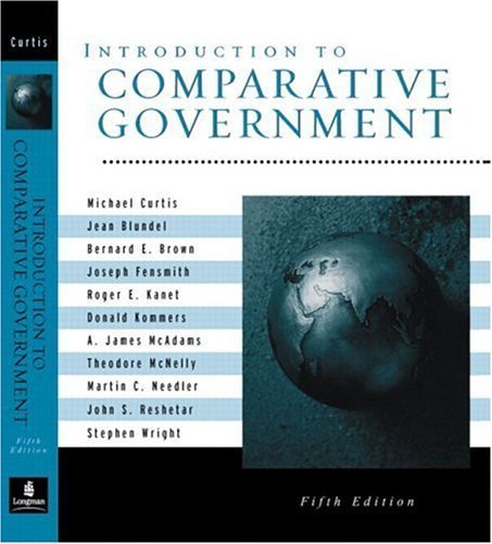 Stock image for Introduction to Comparative Government, Fifth Edition for sale by HPB-Red