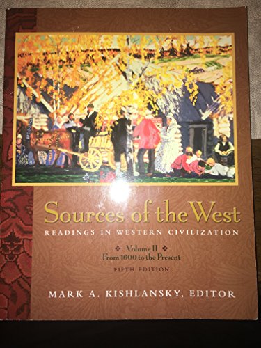 9780321105516: Sources of the West: Readings in Western Civilization, Volume II: 2