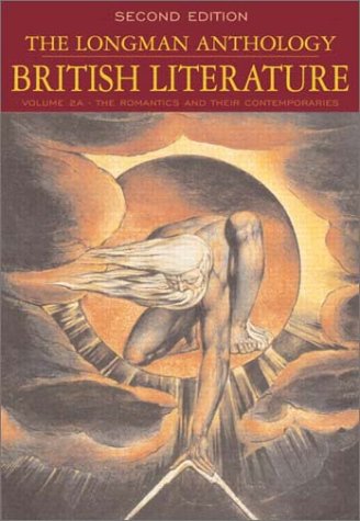 Imagen de archivo de The Longman Anthology of British Literature, Volume 2a: The Romantics and Their Contemporaries a la venta por ThriftBooks-Dallas
