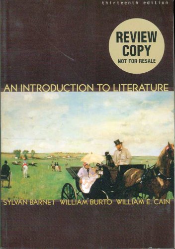 9780321106230: An Introduction to Literature